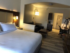 Suite, 1 King Bed with Sofa bed | 1 bedroom, in-room safe, desk, soundproofing