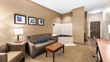 Suite, 1 King Bed with Sofa bed, Non Smoking | Premium bedding, down comforters, in-room safe, desk