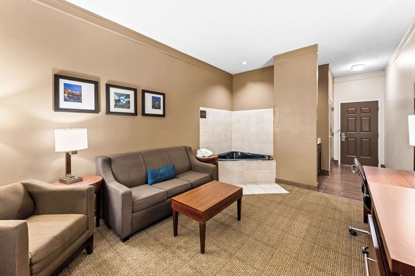 Suite, 1 King Bed with Sofa bed, Non Smoking | Premium bedding, down comforters, in-room safe, desk