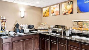 Free daily full breakfast