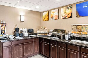 Free daily full breakfast