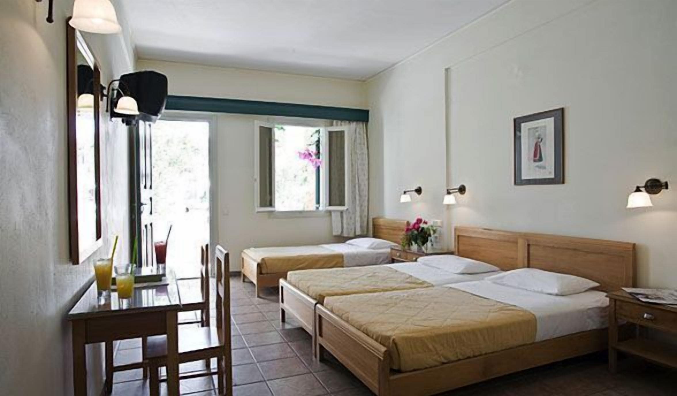 triple room | premium bedding, in-room safe, individually decorated