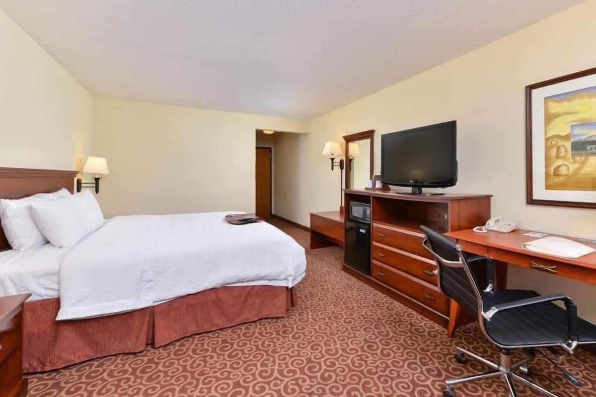 Blackout drapes, iron/ironing board, free cribs/infant beds, free WiFi