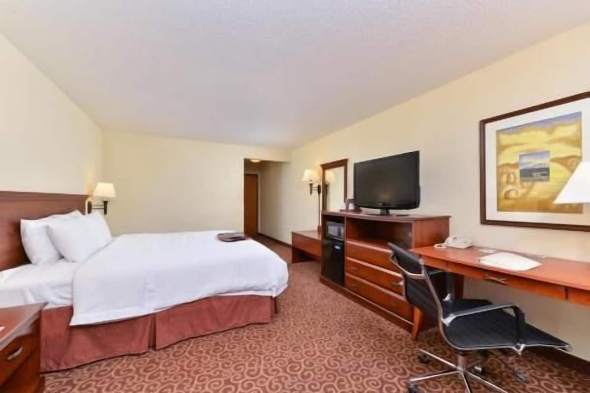 Blackout drapes, iron/ironing board, free cribs/infant beds, free WiFi