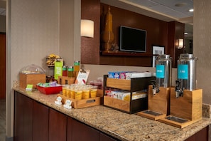 Free daily breakfast