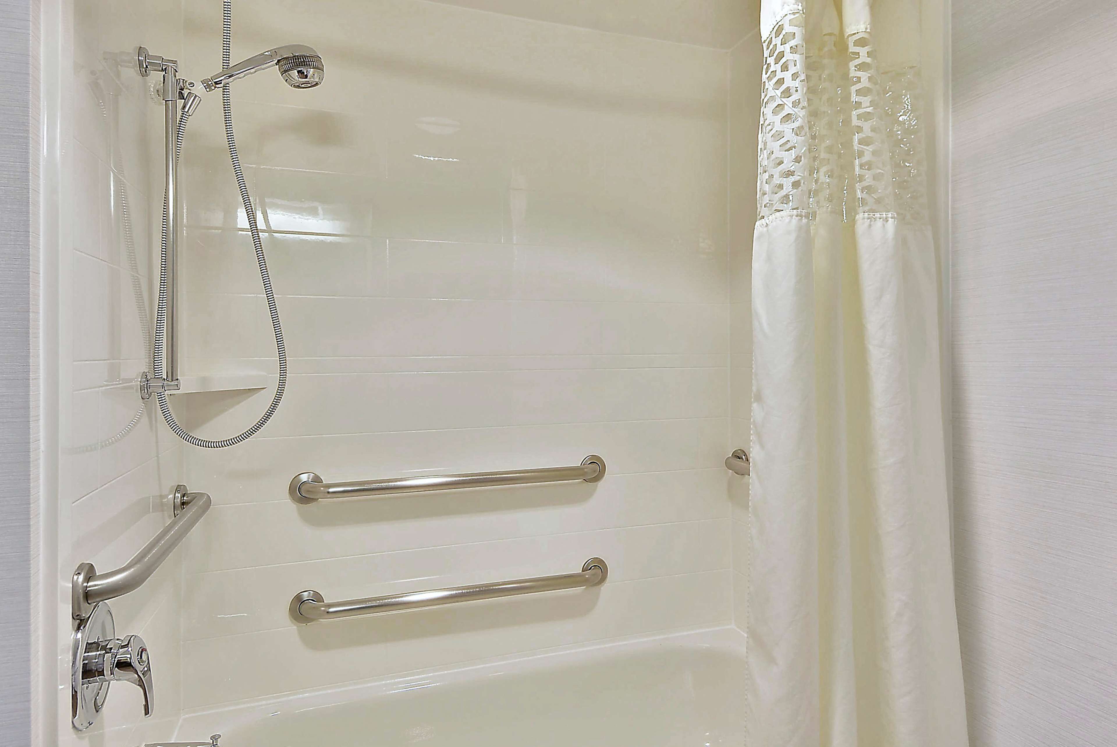 room, 1 king bed, accessible, bathtub (hearing) | bathroom | free toiletries, hair dryer, towels, soap