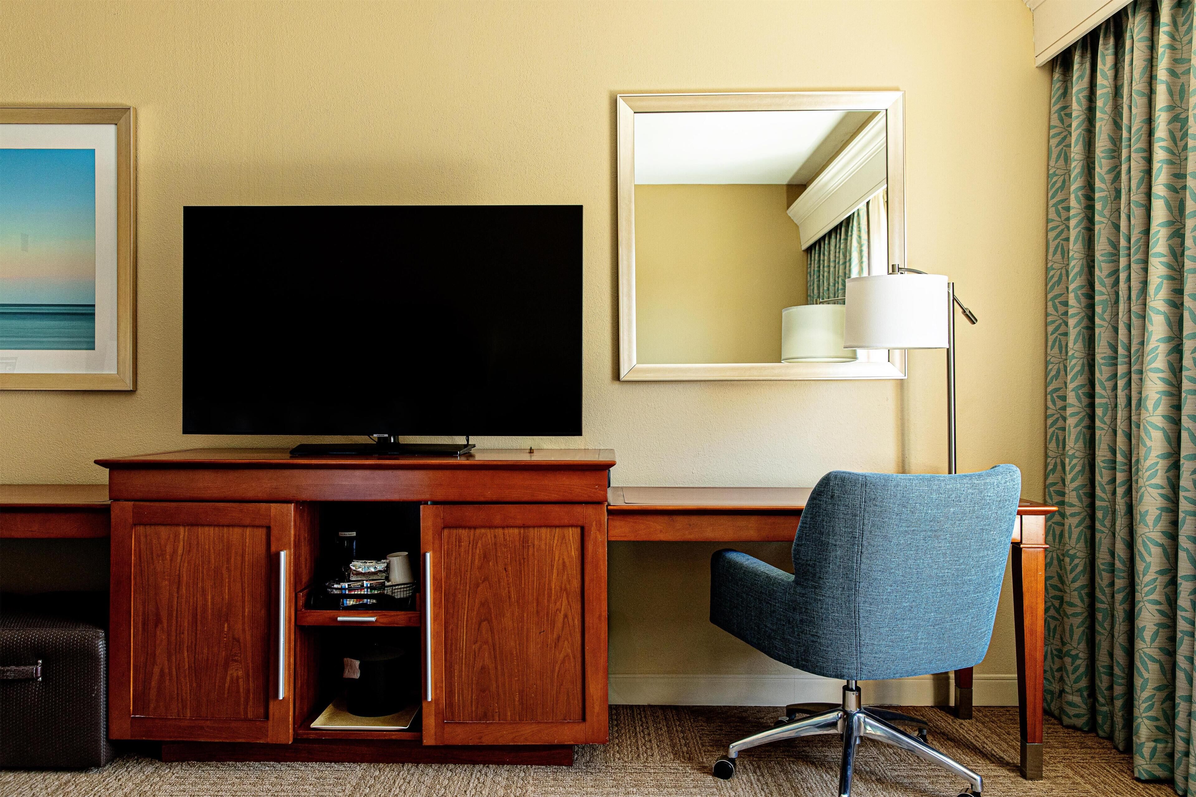 In-room safe, iron/ironing board, free cribs/infant beds, free WiFi