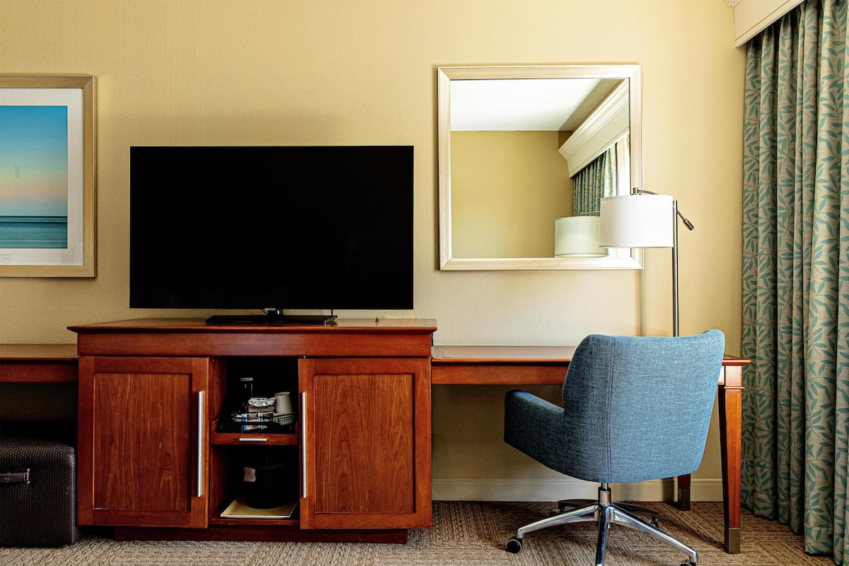 In-room safe, iron/ironing board, free cribs/infant beds, free WiFi