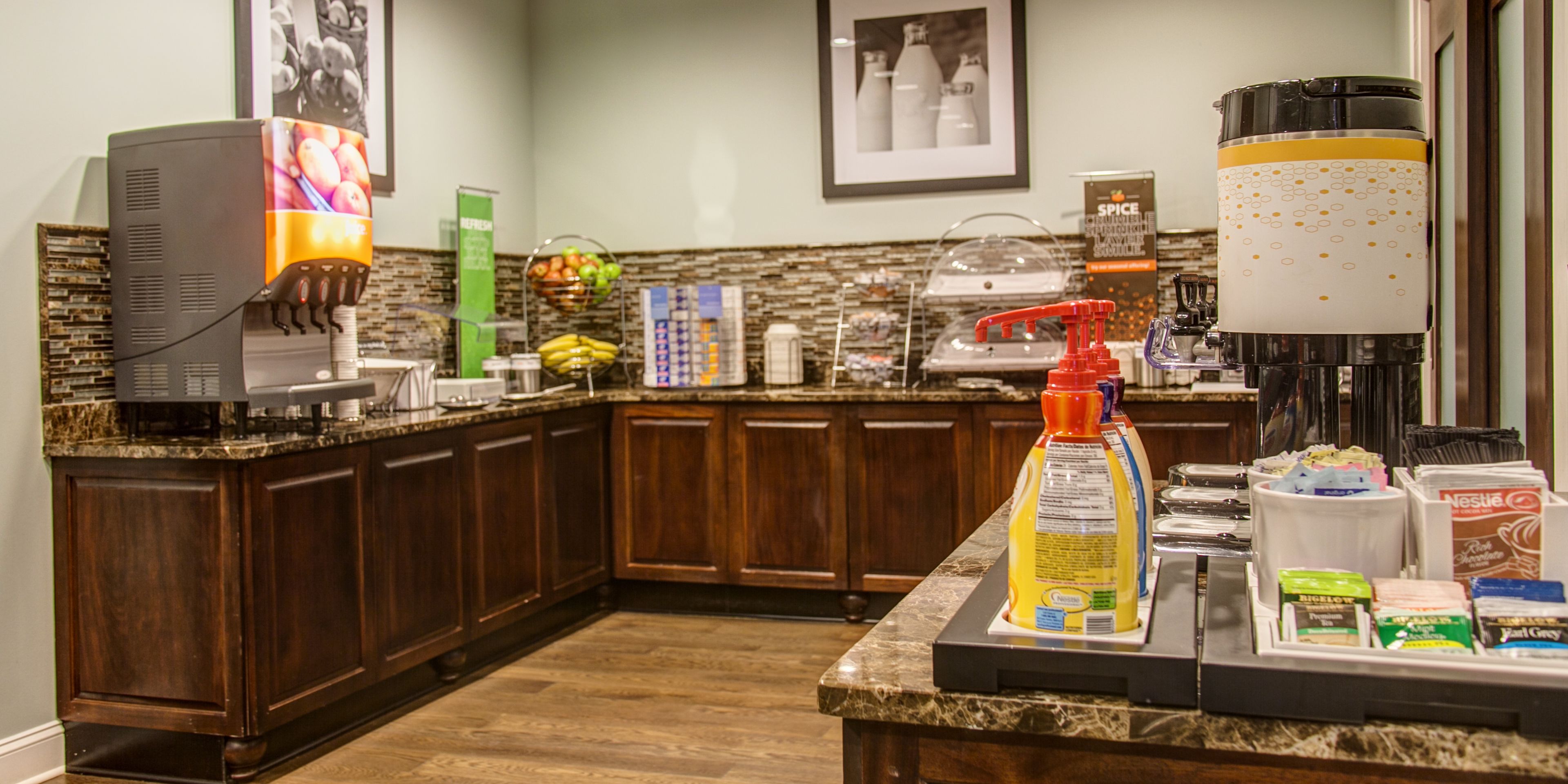 free daily on-the-go breakfast