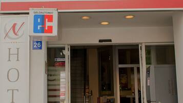 Entrada de la propiedad