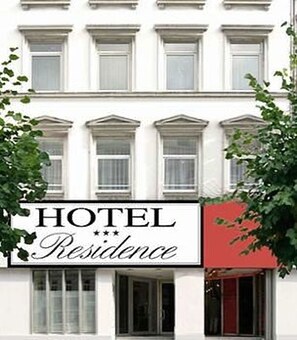 Façade de l’hébergement