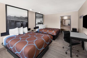 Individually decorated, individually furnished, desk, laptop workspace - Super 8 by Wyndham Biloxi at the Beach (Biloxi)