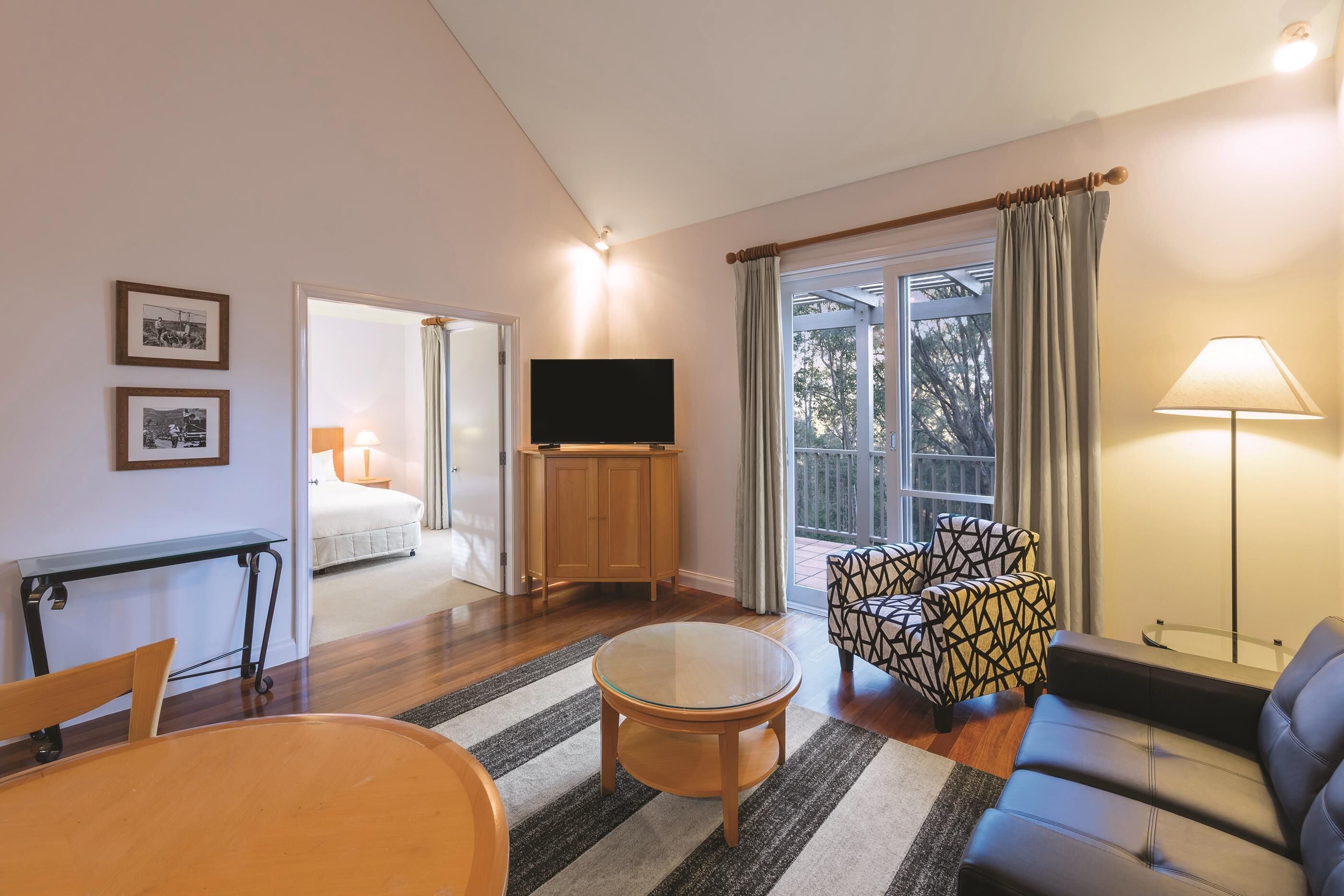 In-room safe, desk, laptop workspace, iron/ironing board