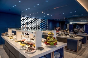 Daily buffet breakfast (EUR 35 per person)
