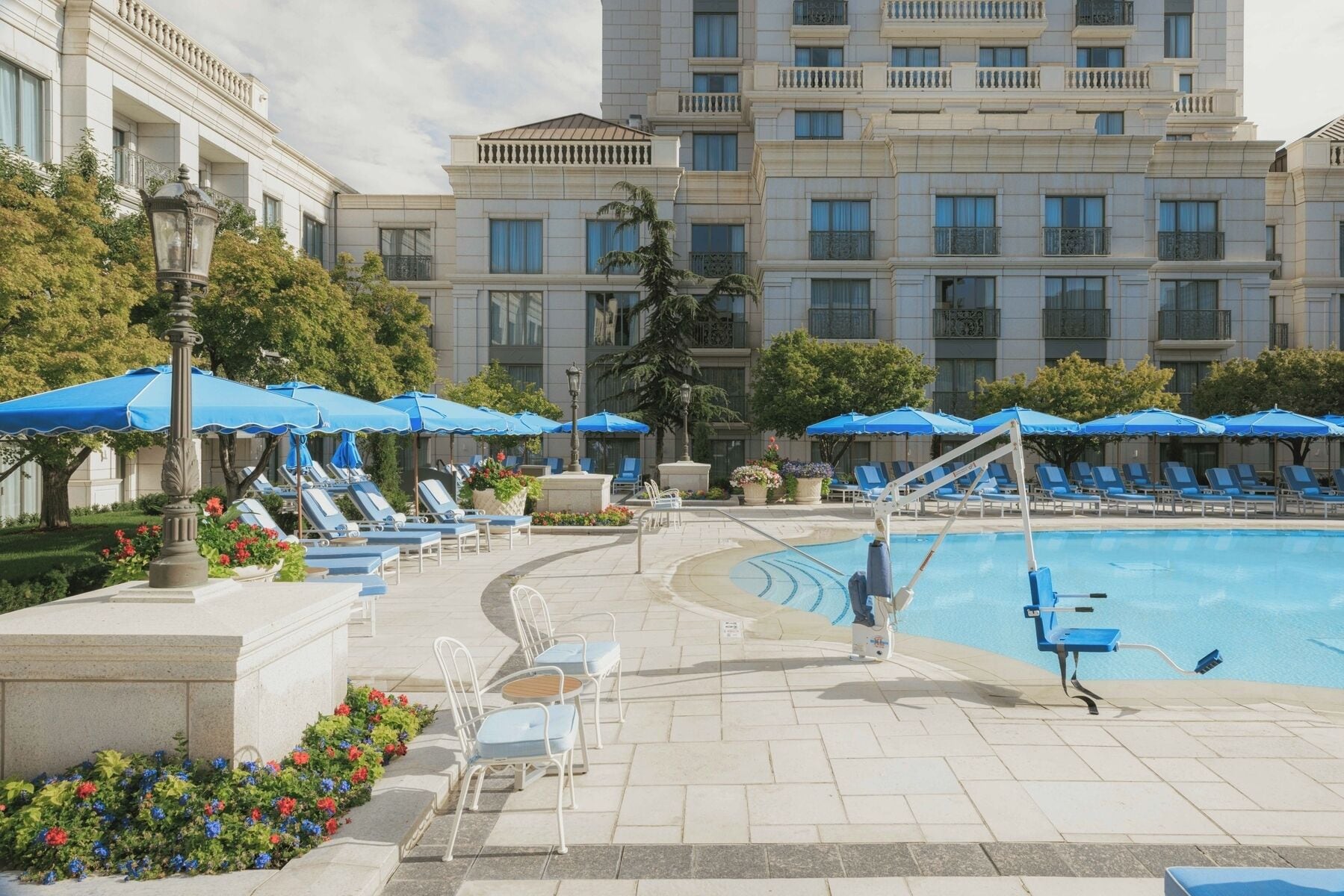 Indoor pool, seasonal outdoor pool, free cabanas, pool umbrellas