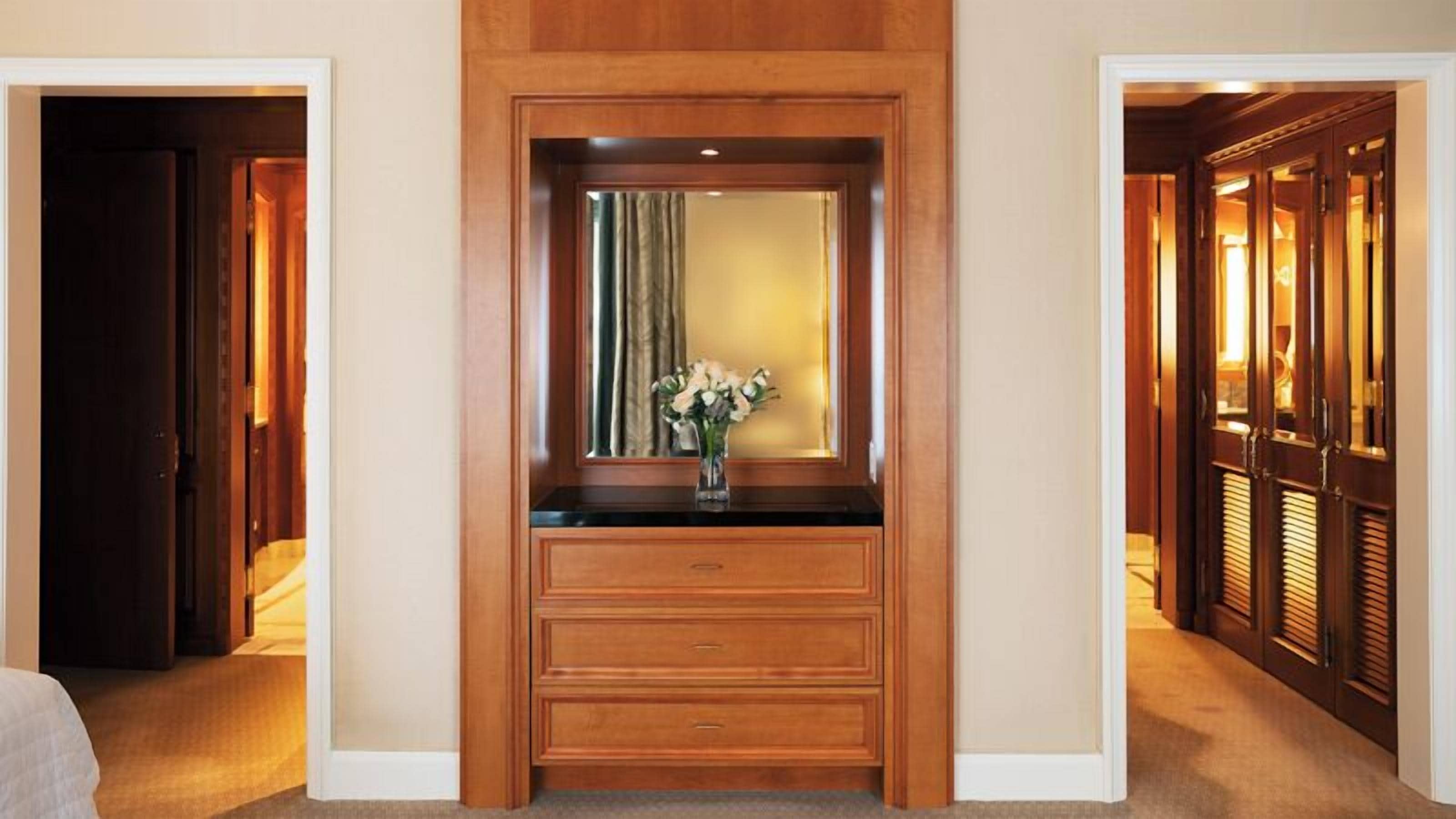 presidential suite | premium bedding, down duvets, minibar, in-room safe