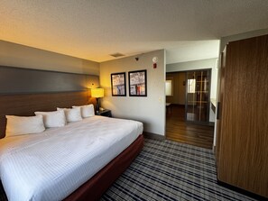 Superior Suite, 1 King Bed, Non Smoking | Pillow-top beds, desk, laptop workspace, blackout curtains