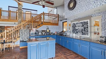 Café da manhã com buffet grátis