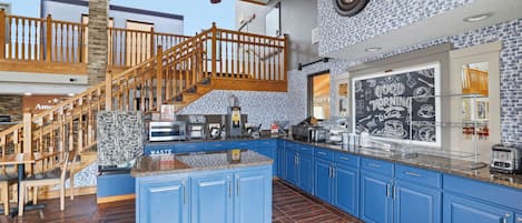 Free buffet breakfast