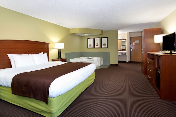 In-room safe, desk, laptop workspace, soundproofing
