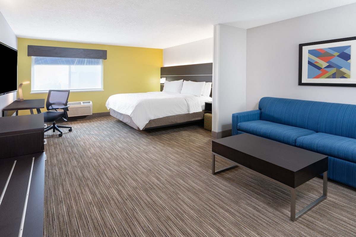 Suite, 1 trÚs grand lit, accessible aux personnes à mobilité réduite (Communication, Accessible Tub)