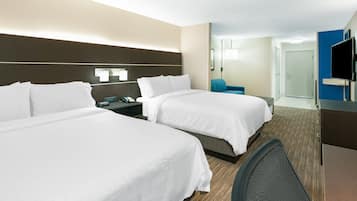 Suite, 2 Queen Beds | In-room safe, desk, iron/ironing board, cribs/infant beds