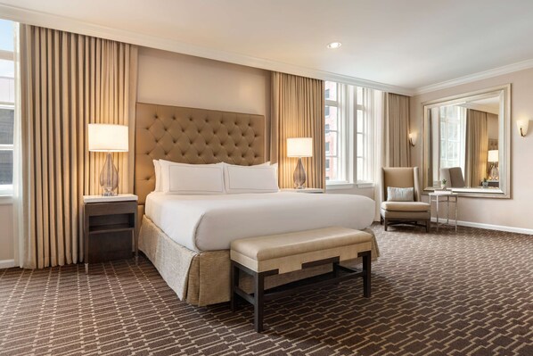 Premium bedding, in-room safe, desk, laptop workspace