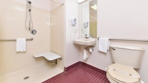 Room, 2 Double Beds, Accessible, Non Smoking | Bathroom - Country Hearth Inn & Suites Toccoa (Toccoa)