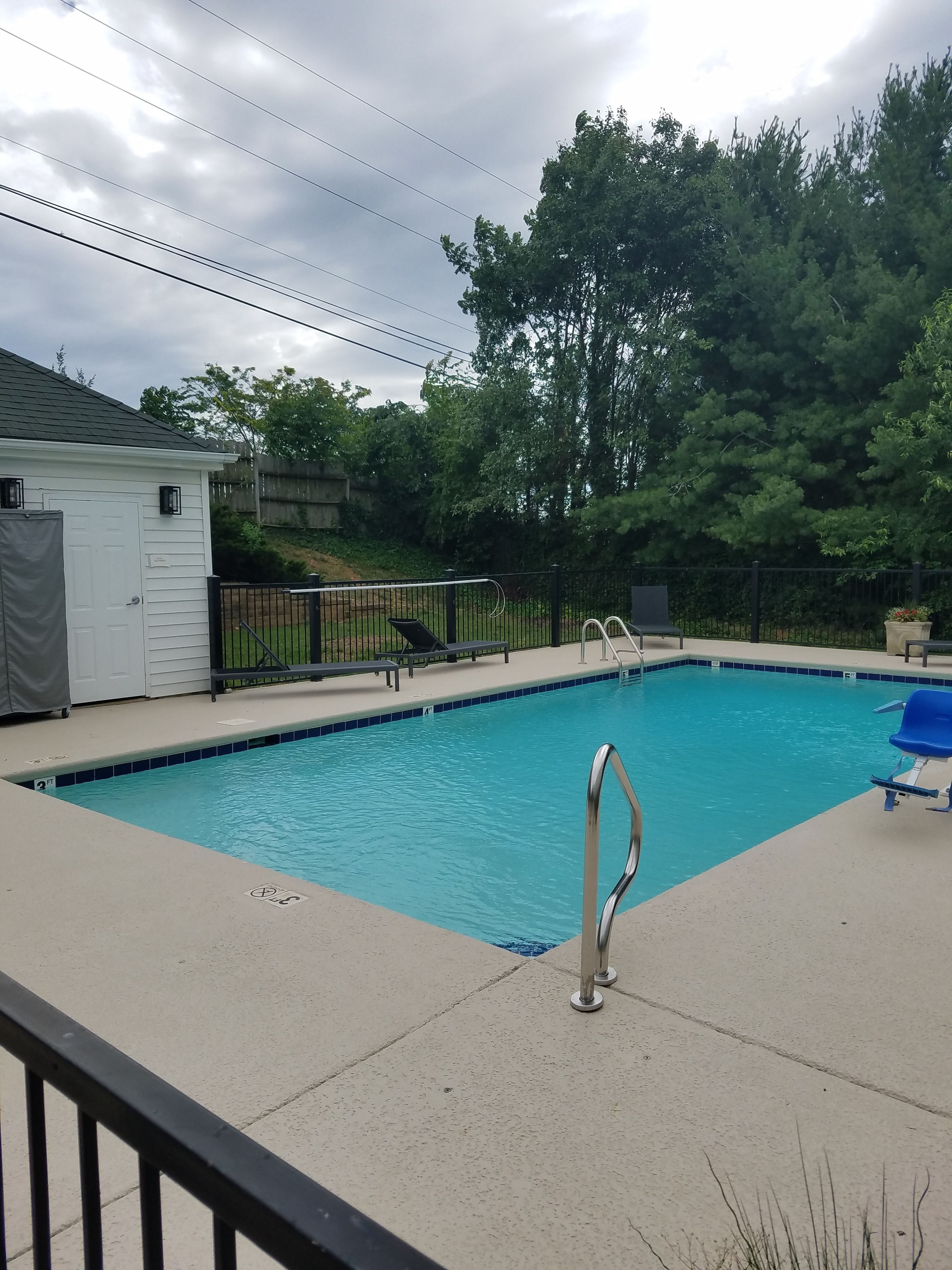 seasonal outdoor pool