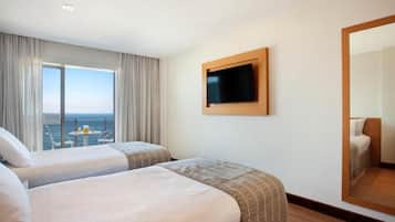 Minibar, in-room safe, desk, blackout curtains