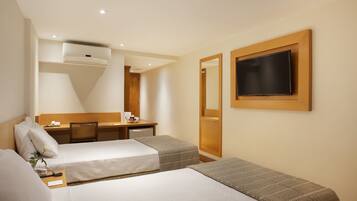 Minibar, in-room safe, desk, blackout curtains