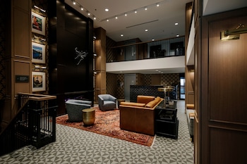 Reception area at Mount Royal Hotel