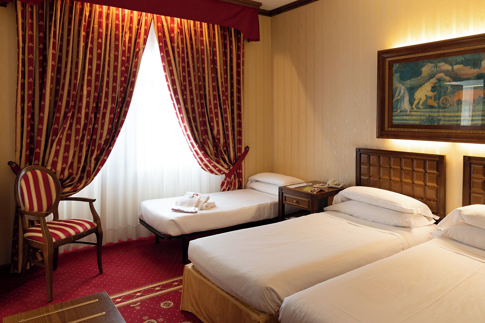 Premium bedding, minibar, in-room safe, desk