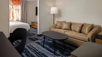 42-inch TV with satellite channels, Netflix, Hulu