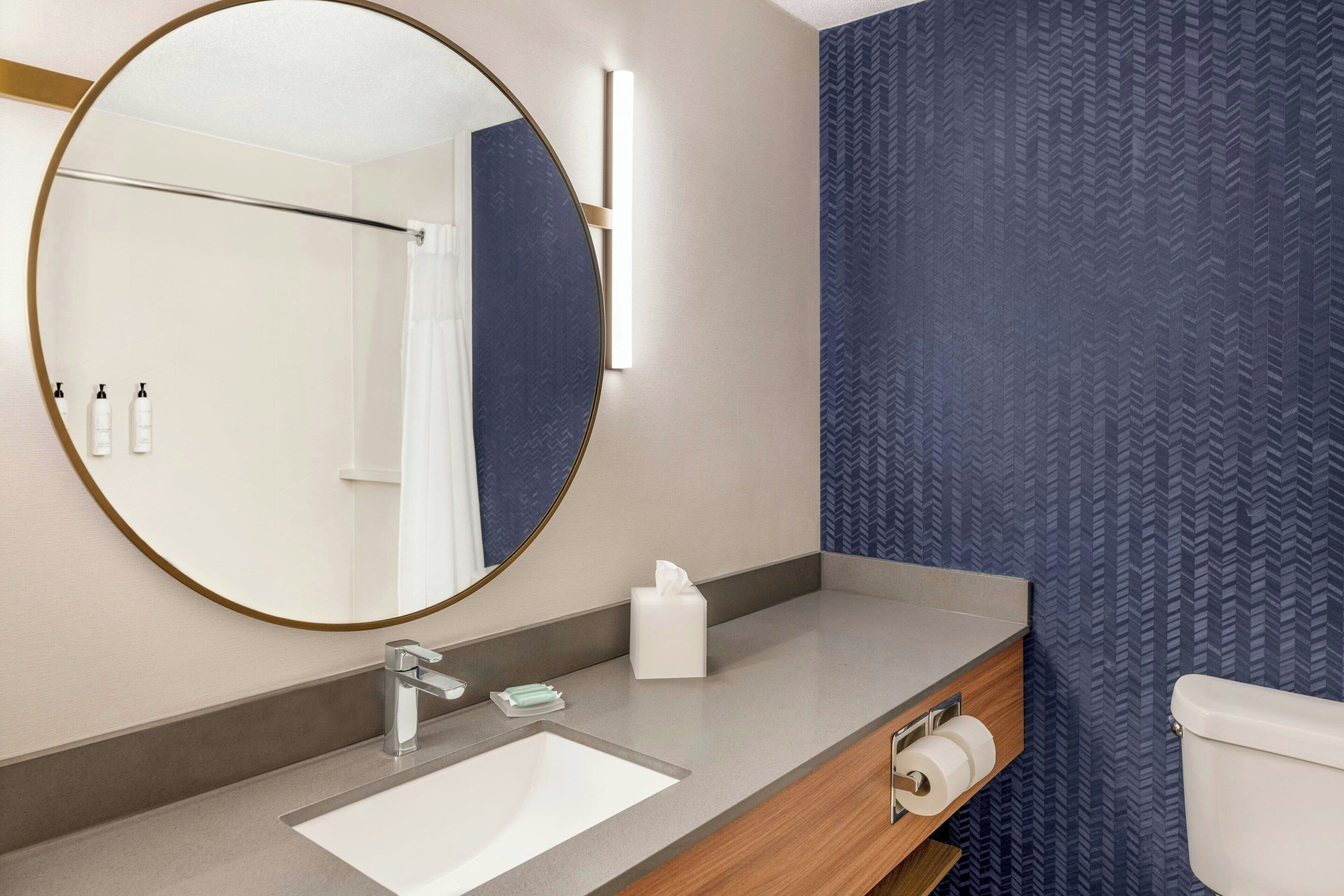 room, 2 queen beds | bathroom | combined shower/bathtub, free toiletries, hair dryer, towels