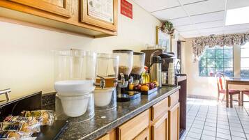 Free continental breakfast