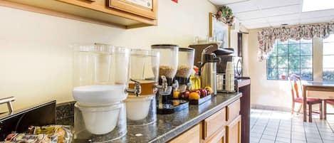 Free continental breakfast