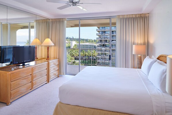 Suite, 1 Bedroom, 2 Bathrooms, Ocean View | Premium bedding, in-room safe, individually decorated