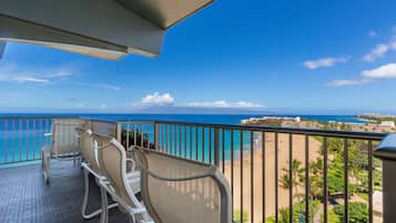 Penthouse, 2 Bedrooms, Oceanfront | Balcony view