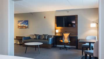 Suite, 1 Bedroom | Pillowtop beds, in-room safe, desk, laptop workspace