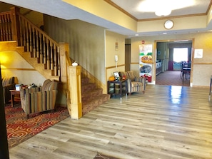 Interior entrance