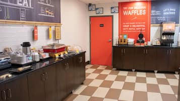 Free daily full breakfast