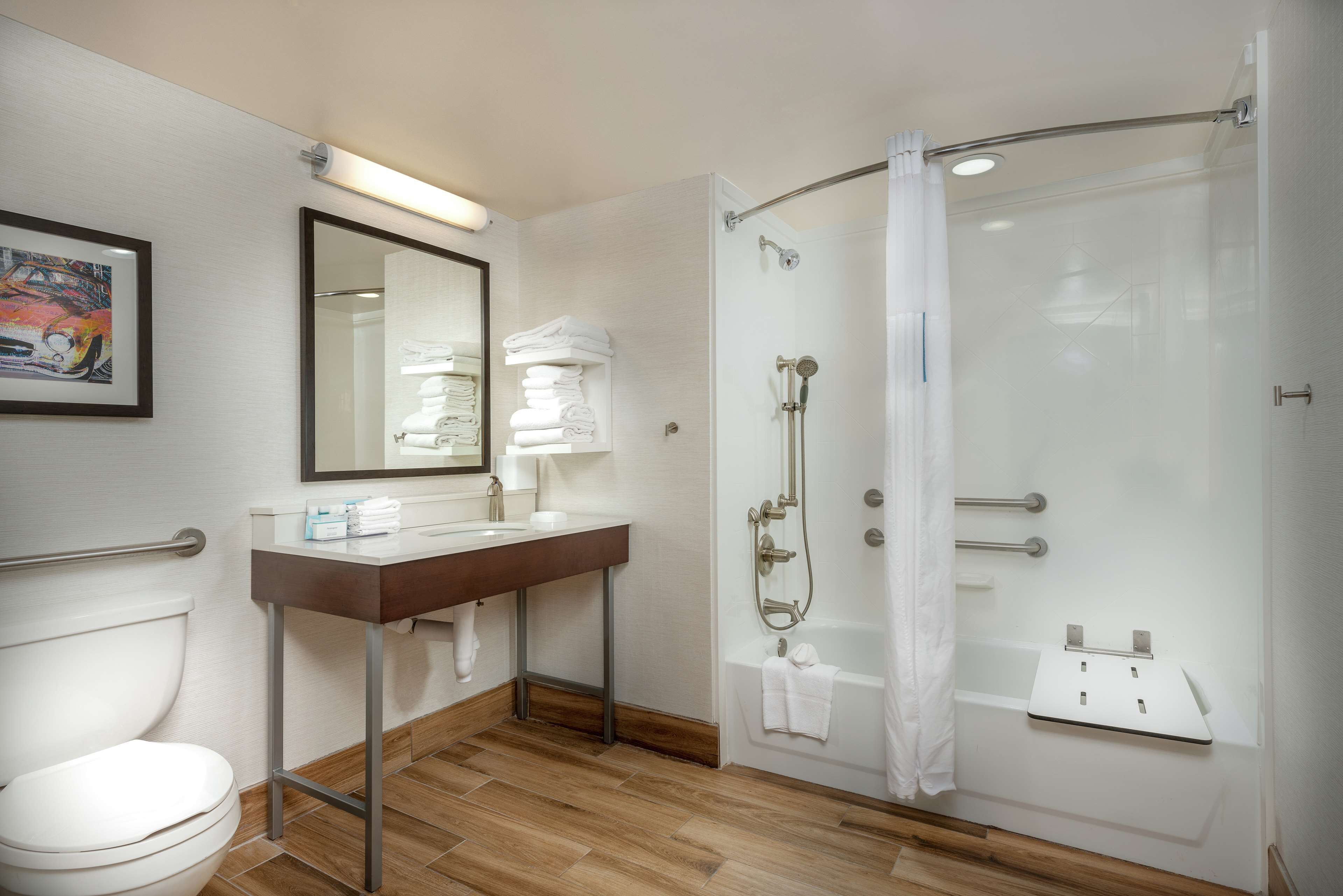 room, 2 queen beds, accessible, non smoking | bathroom | free toiletries, towels