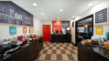 Free daily full breakfast