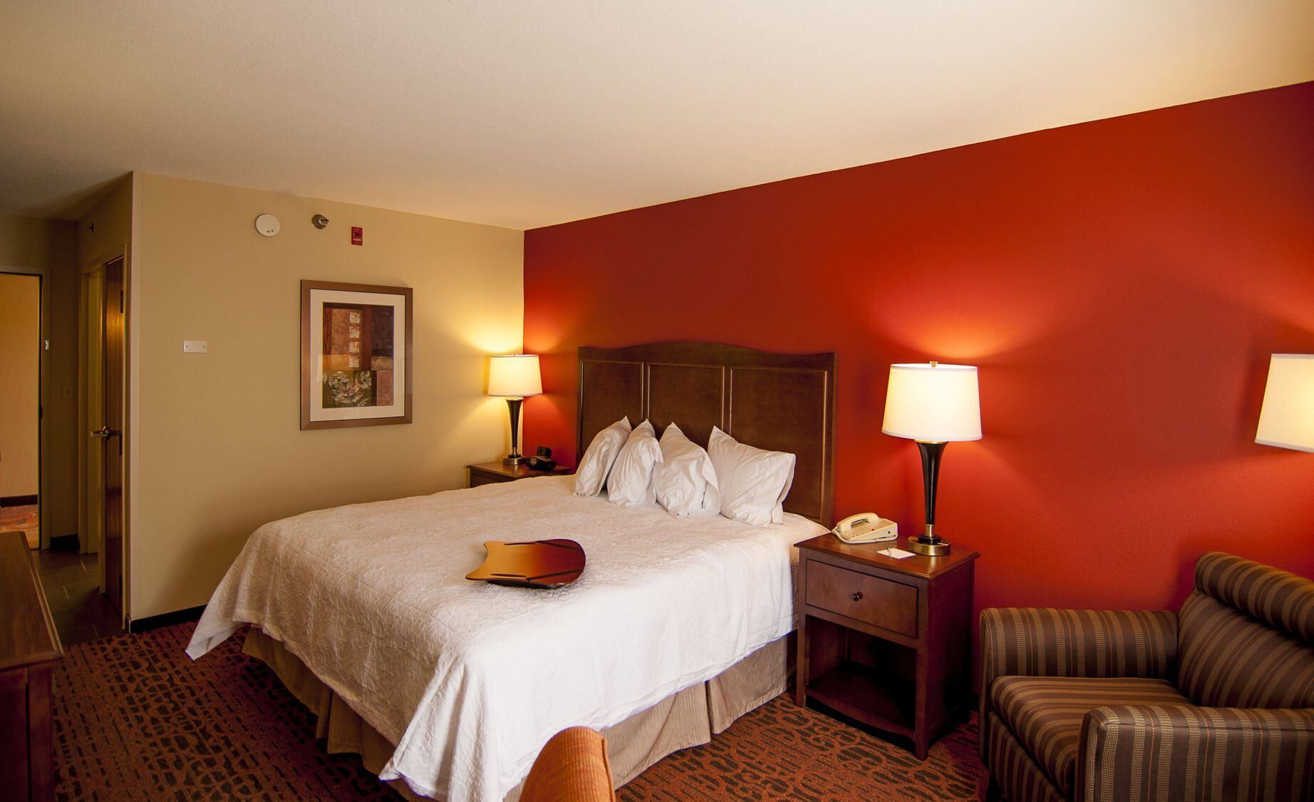 In-room safe, iron/ironing board, free cribs/infant beds