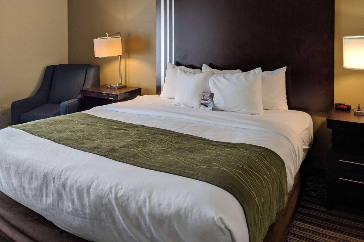 Premium bedding, in-room safe, desk, blackout drapes