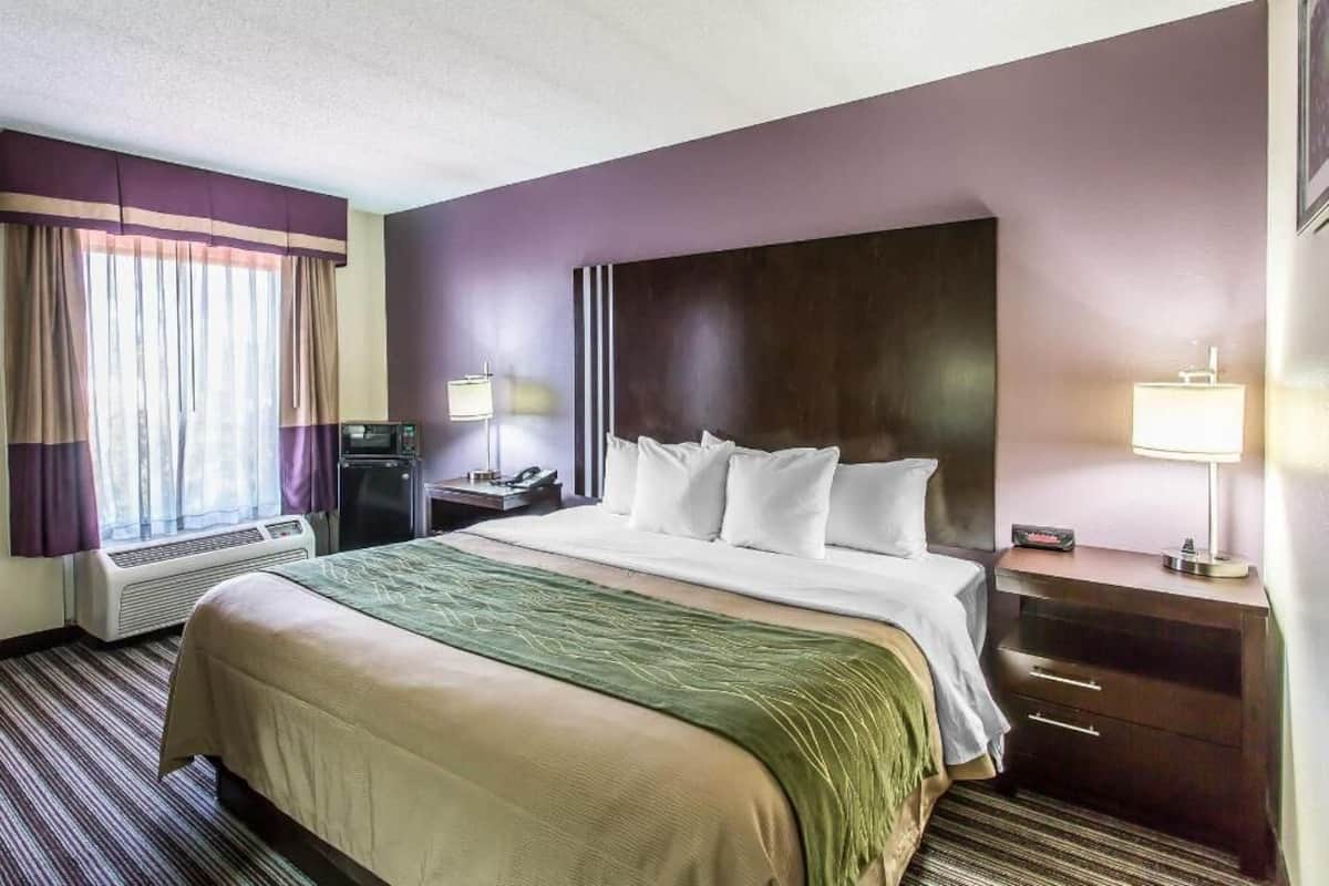 Premium bedding, in-room safe, desk, blackout drapes
