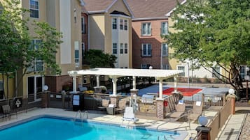 Piscina externa sazonal