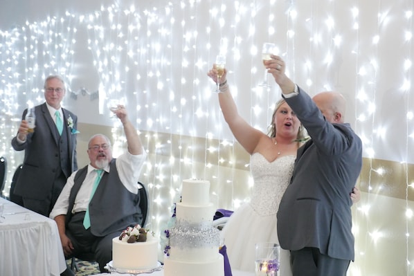 Indoor wedding