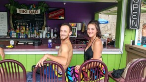 Poolside bar